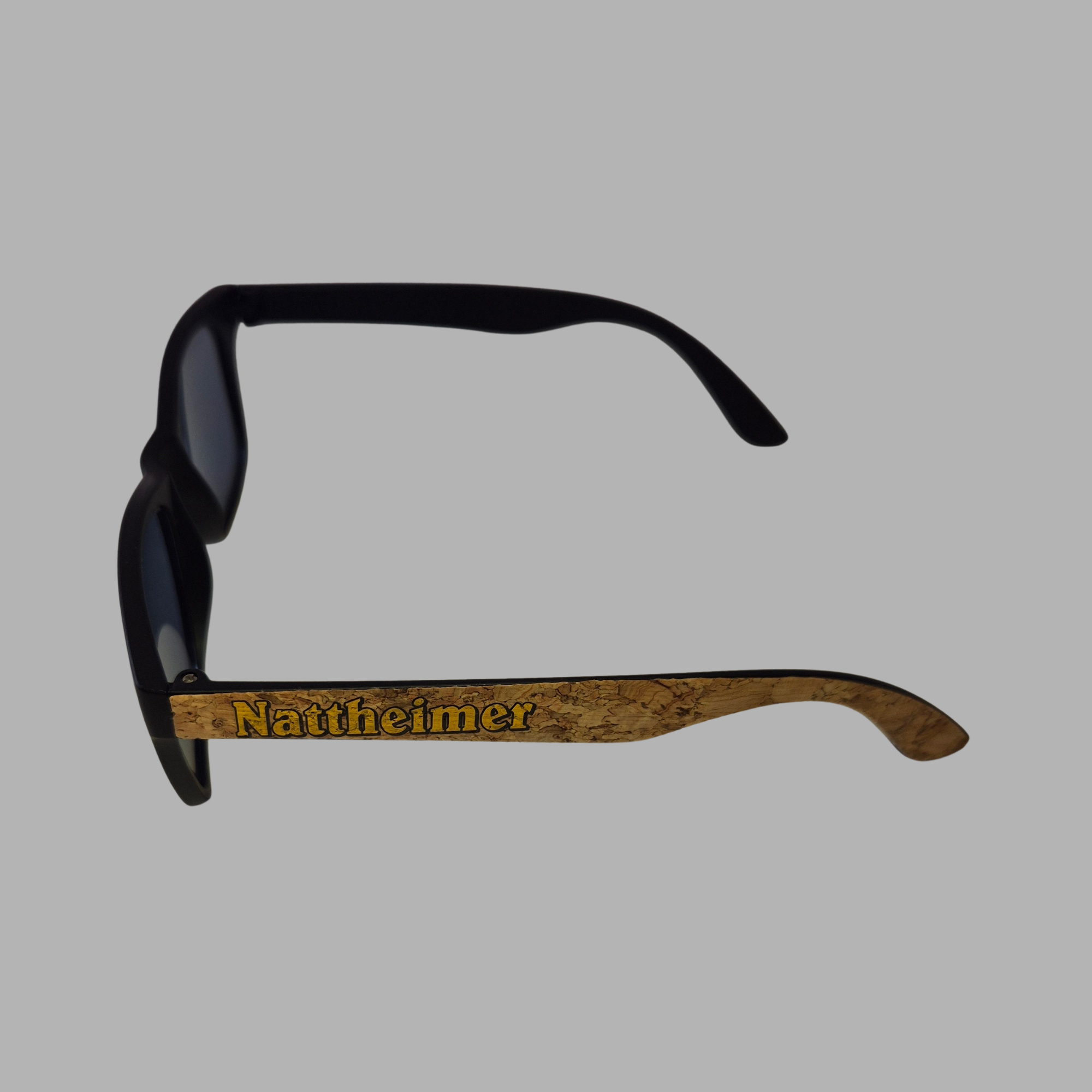 Sonnenbrille in Korkoptik